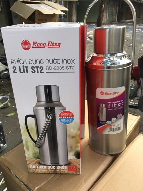 Bình thuỷ 2L Inox Rạng Đông RD2035 ST2