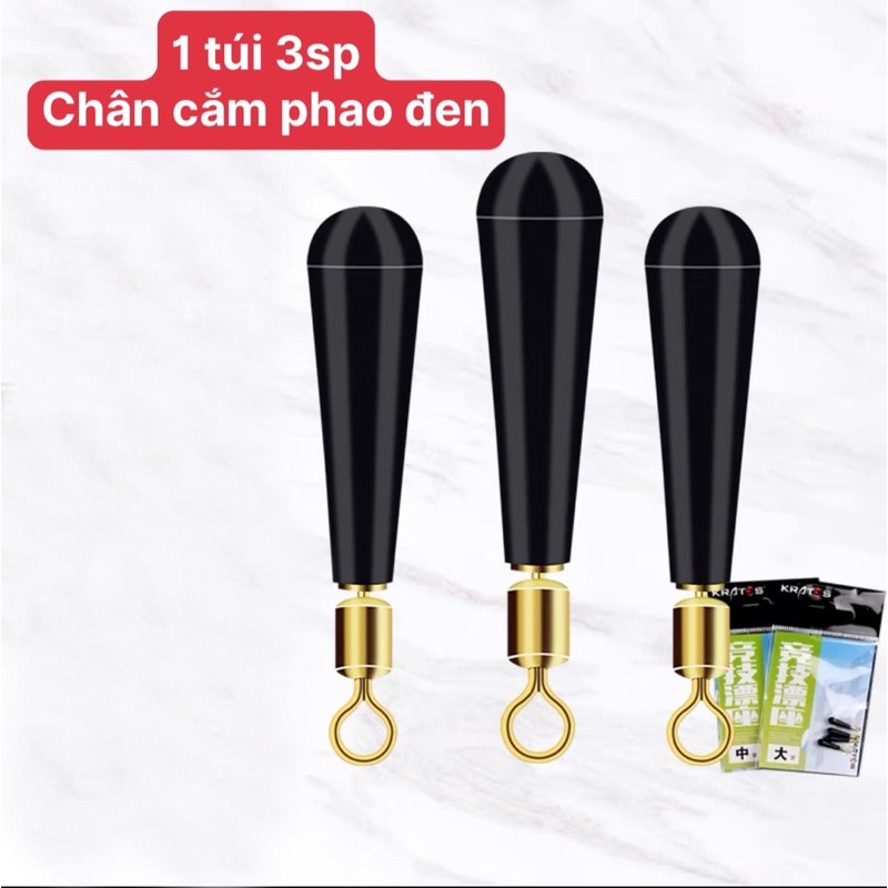 Chân cắm phao câu đài câu đơn silicone cao cấp chống xoắn rối CP10