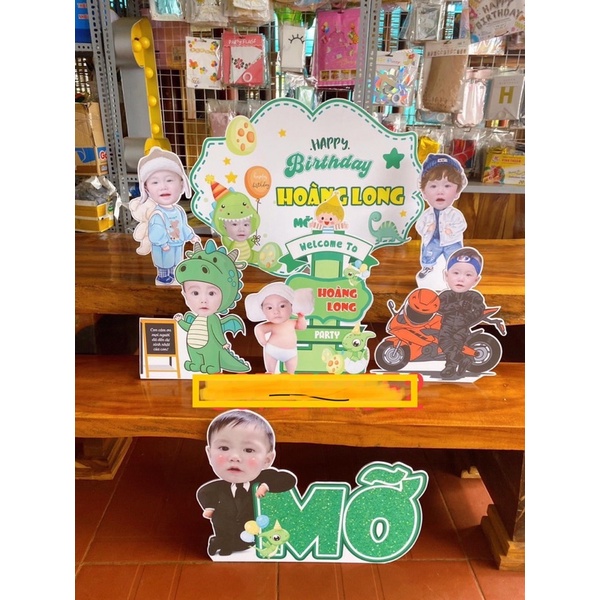Bảng tên sinh nhật- Banner trang trí sinh nhật cho bé