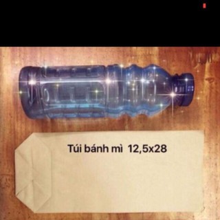 Combo 100 túi giấy xi măng loại túi 1 dài kt 12x26