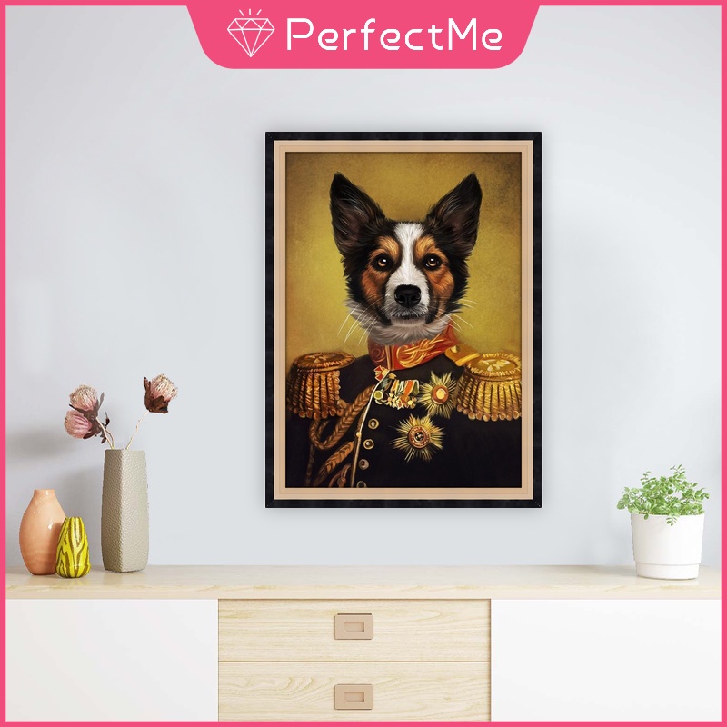 Bộ tranh đính đá 5D tự làm hình thú cưng 40×30cm