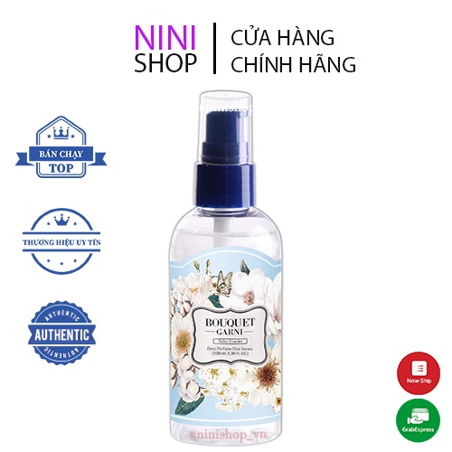 Tinh chất dưỡng tóc hoa Bouquetgarni Deep Perfume Hair Serum Clean Soap 100ml