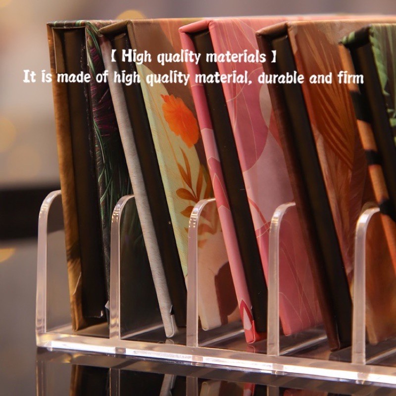 Hộp Đựng Phấn Mắt Bằng Acrylic Trong Suốt Chia Ngăn Tiện Dụng