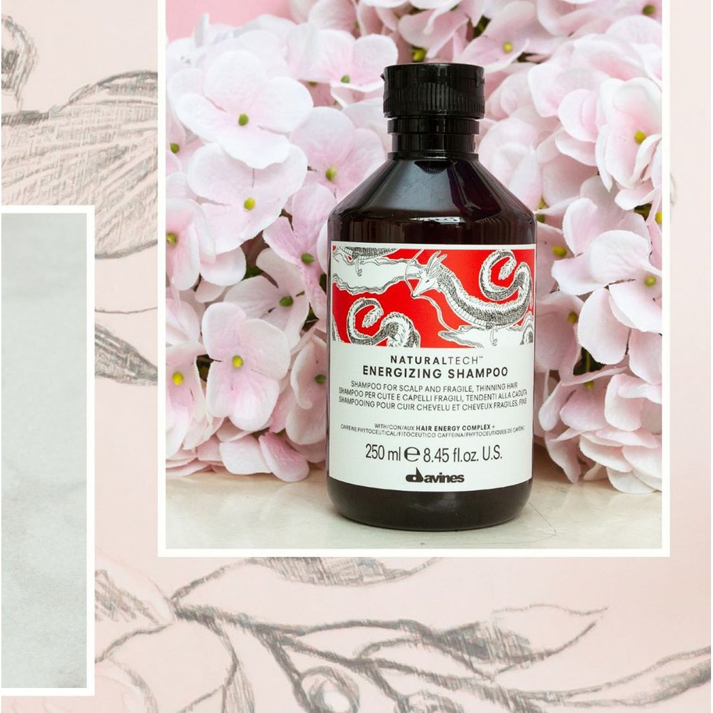 Dầu gội Davines ENERGIZING – Dành cho tóc dễ gãy rụng | 250ml