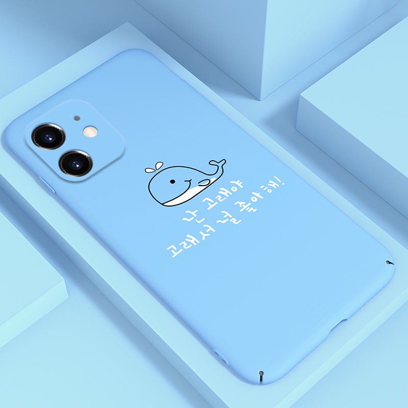 Ốp Điện Thoại Cứng Siêu Mỏng Họa Tiết Hoạt Hình Cho IPhone11promax 11 X Xs 7 8 Plus SE Xr Xs Max 11Pro 11ProMax 12 12Pro 12ProMax 12ProMax