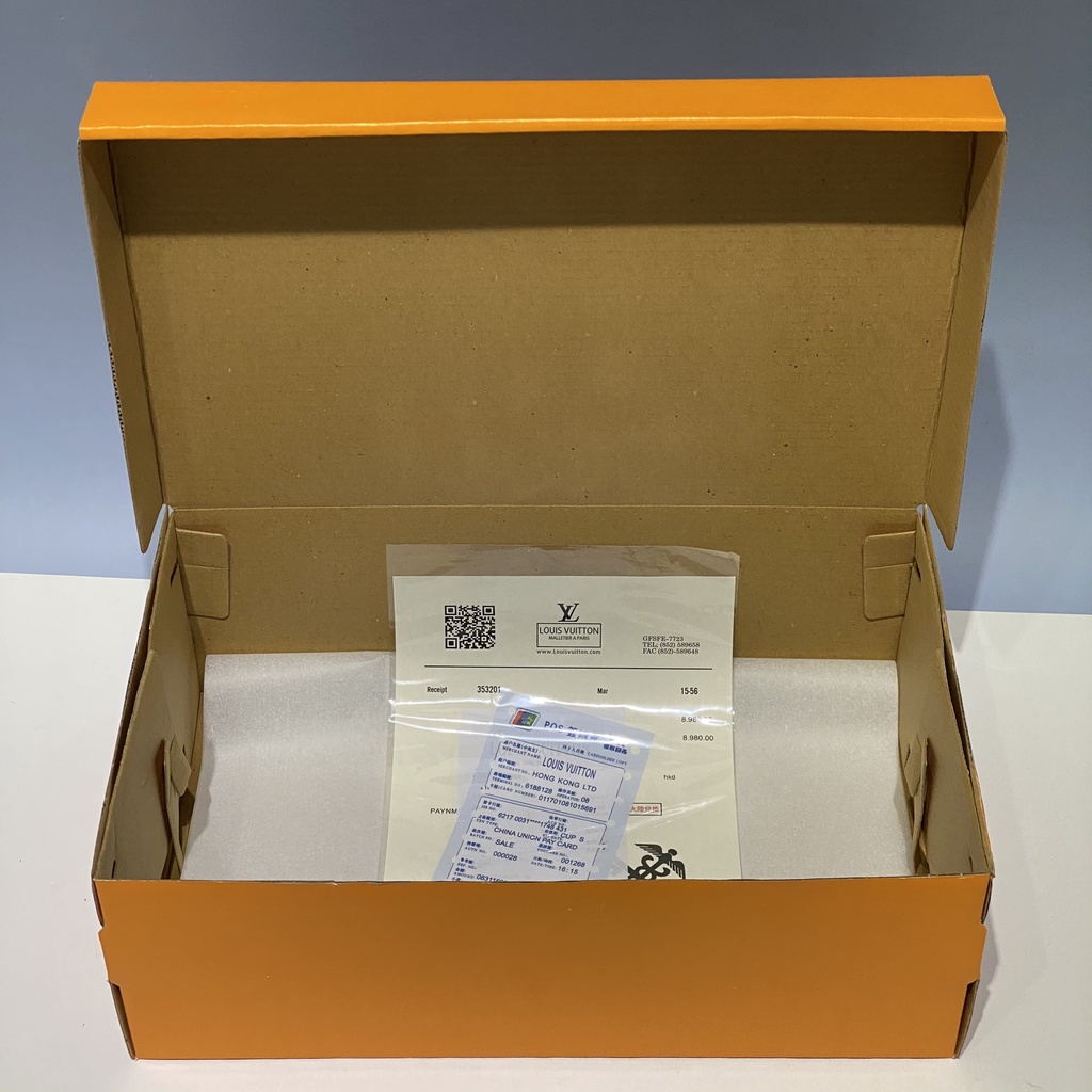PK Hộp giấy carton Louis Vuitton LV đựng giày dép quần áo mũ nón gói quà đóng hàng giá rẻ kèm bill thẻ giấy lụa