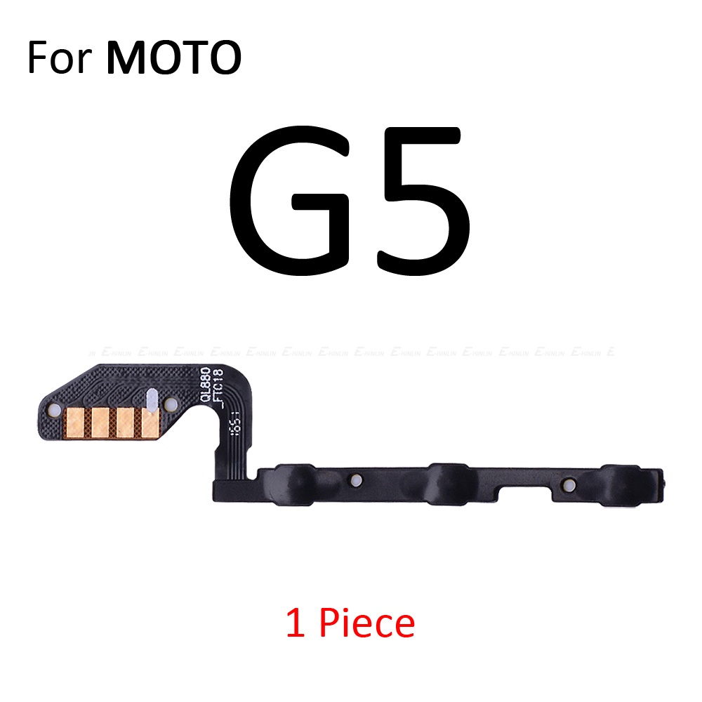 Mạch Nút Nguồn Cho Điện Thoại Motorola Moto One G7 Power G6 G5S G5 E5 Plus P30 Play