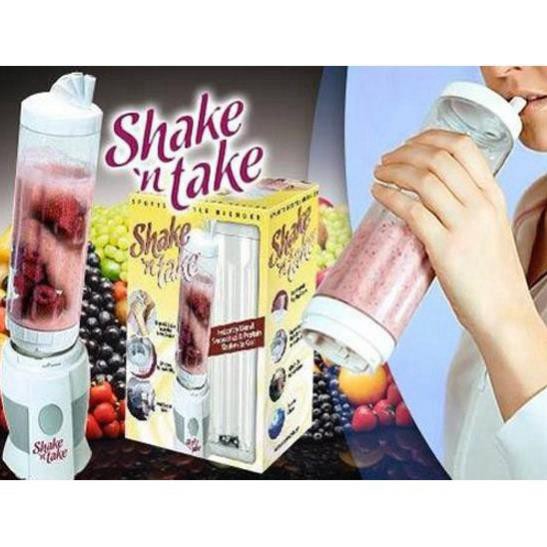 Máy xay sinh tố Shake mini 2 cốc thủy tinh cầm tay không dây siêu tiện dụng💥SIÊU HOT💥