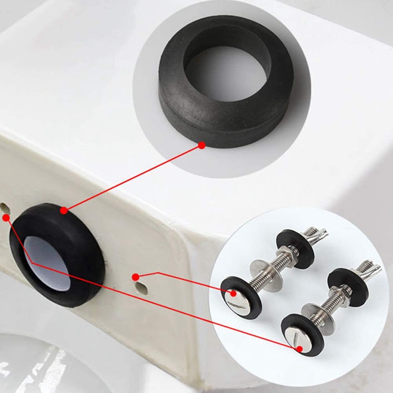 Bộ 2 Món Ốc Vít Cố Định Bồn Cầu Bằng Thép Không Gỉ