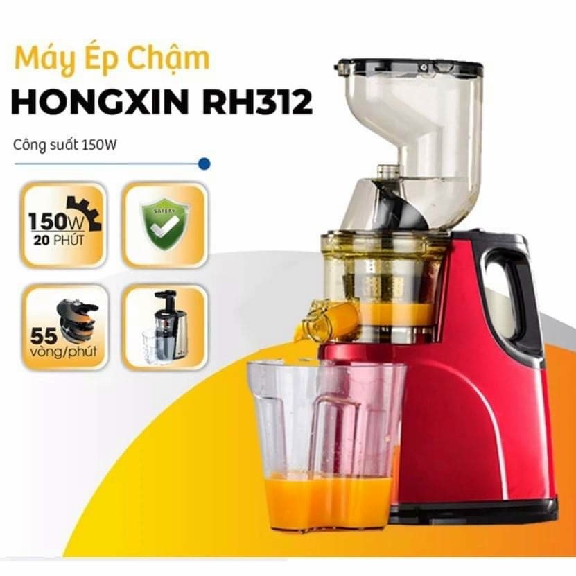 MÁY ÉP CHẬM HONGXIN RH-312, SAVTM JE-07, NINESHIELD KB-F8B HÀNG NHẬP KHẨU CHẤT LƯỢNG