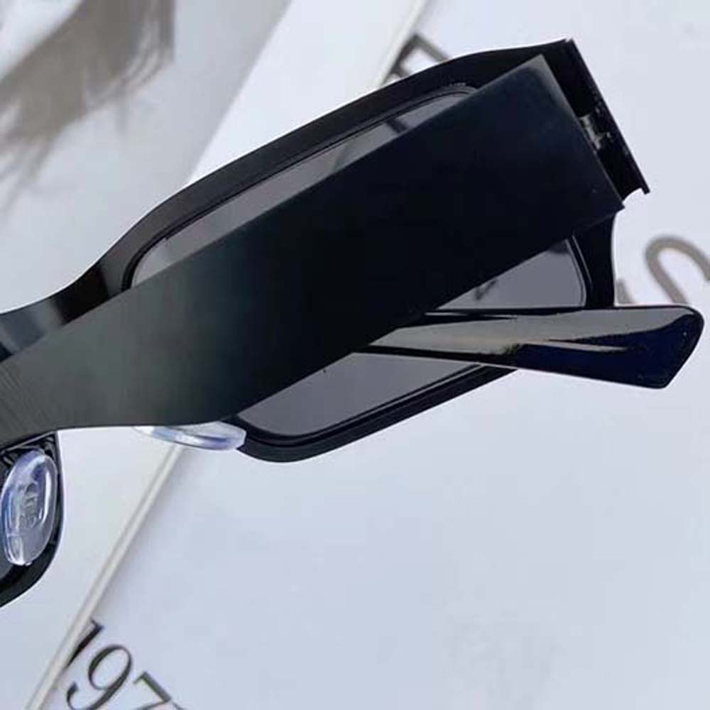 Kính Mát Gọng Thép Không Gỉ Phong Cách Retro Thời Trang Cho Nữ