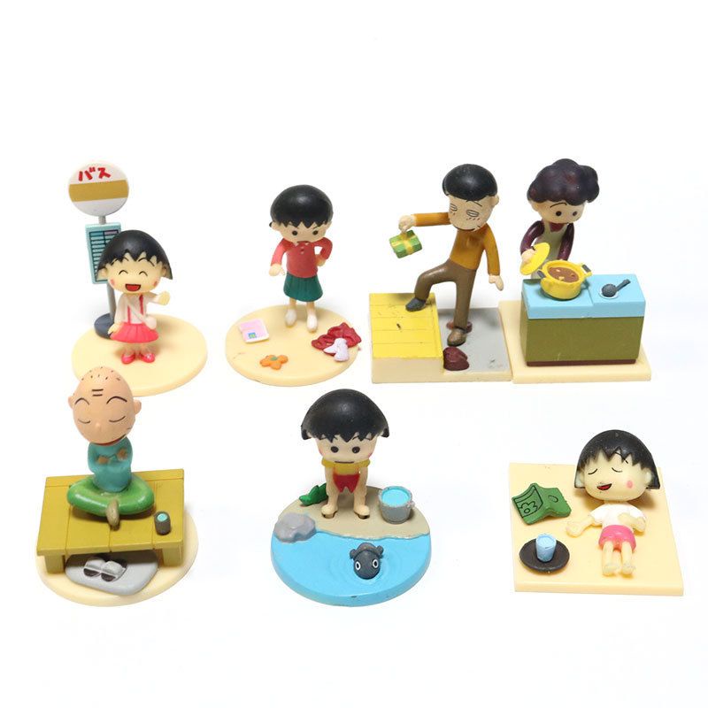 Bộ mô hình nhỏ cuộc sống thường ngày Nhóc Maruko