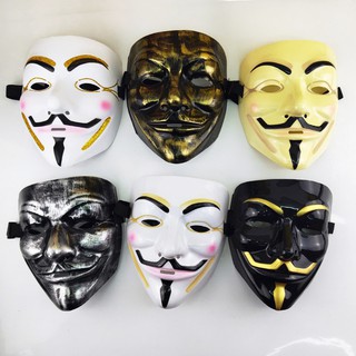 mặt na hacker halloween màu vàng-t37