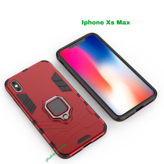 Ốp lưng Iphone Xs Max / 11 Pro Max / 12 Pro Max / 13 Pro Max / 14 Pro Max Iron Man Iring chống sốc cao cấp siêu bền