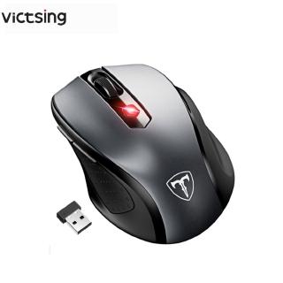 Chuột quang không dây 2.4G có đầu thu USB 5 mức DPI & 6 nút cho PC
