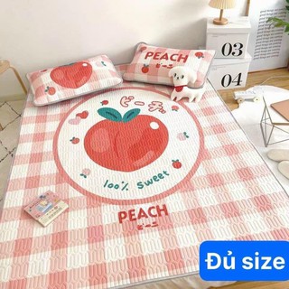 Chiếu điều hoà cao su non 5d quả đào m8x2m