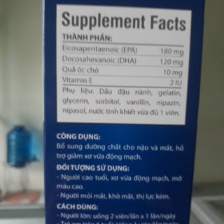 Omega3 quả óc chó