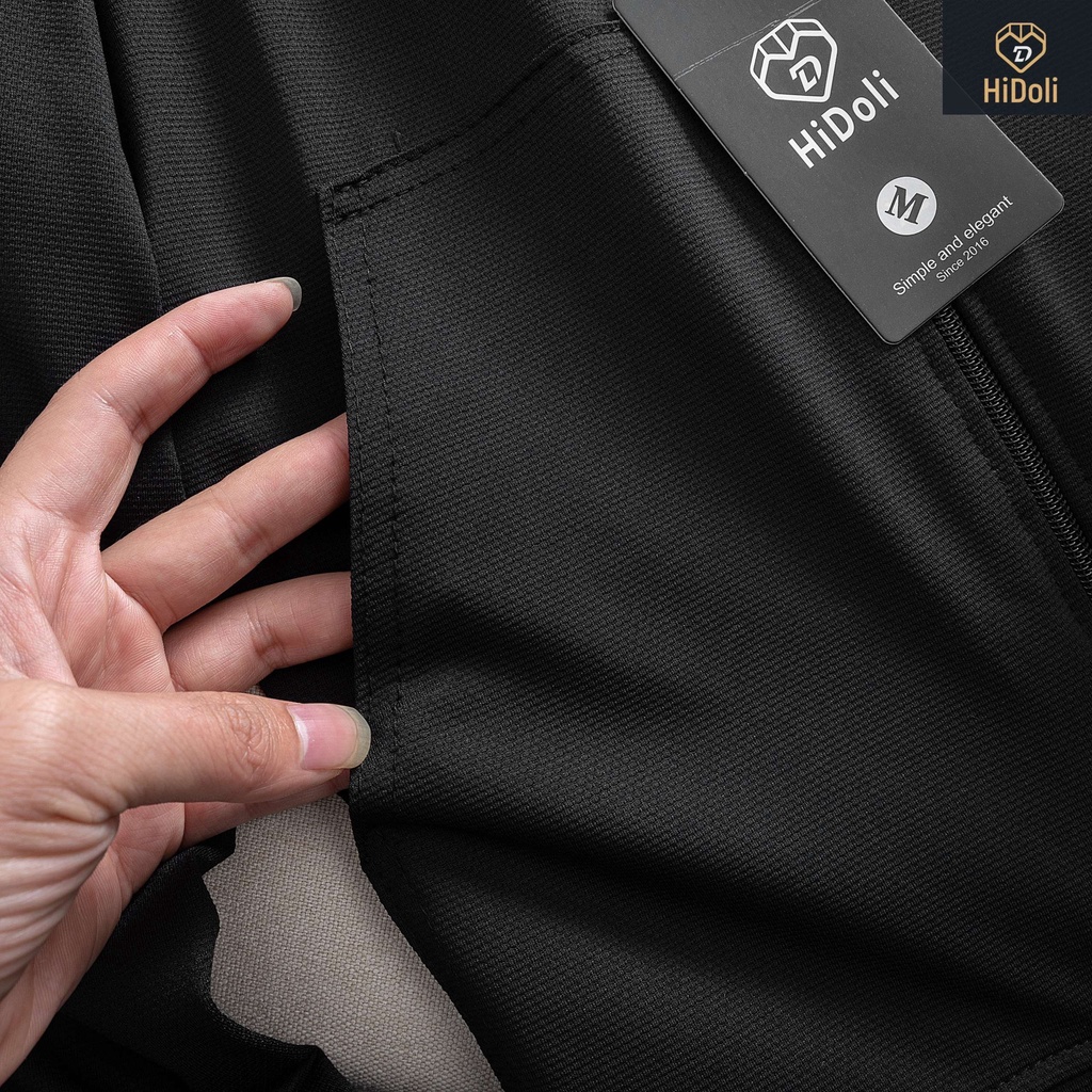 Áo chống nắng nam, áo khoác chống nắng nam vải poly dày mát N1