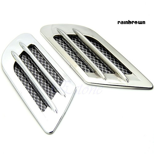 FENDER Miếng Dán Trang Trí Lỗ Thông Khí Xe Hơi