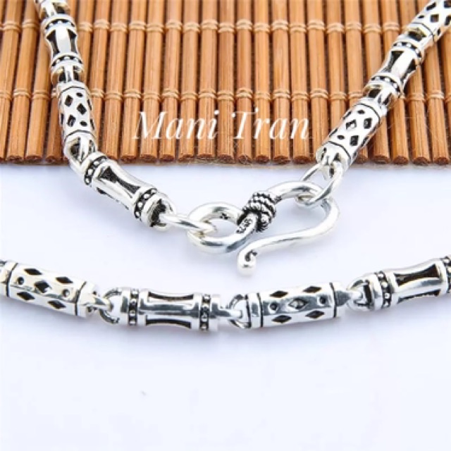 DÂY CHUYỀN KHÚC BẠC THÁI TRANG NHÃ