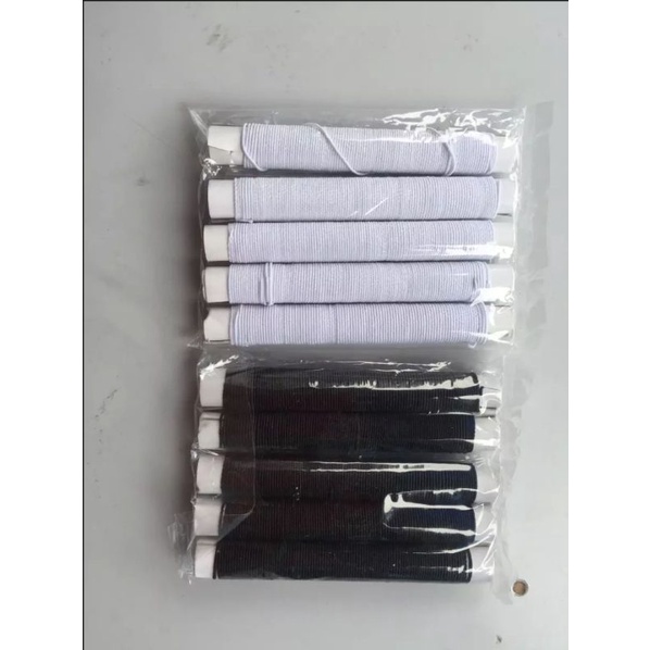 SÉT 2 VĨ THUN CHỈ (10 cuộn nhỏ trắng và đen)
