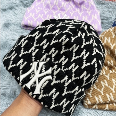 Mũ len nam nữ MLB