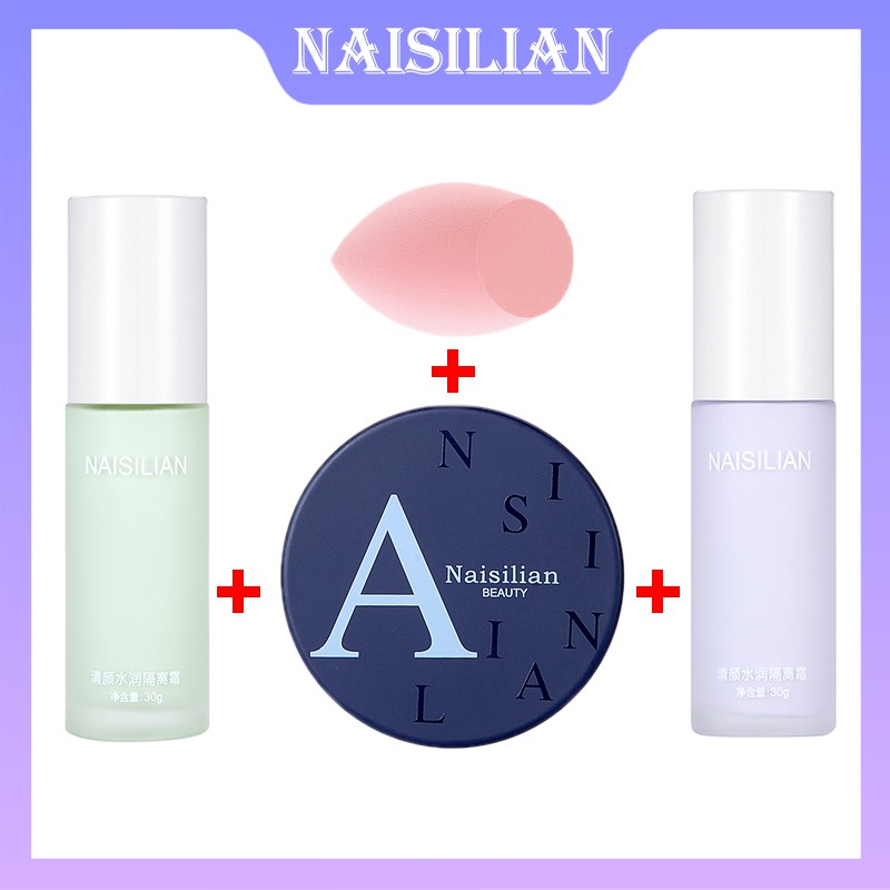 Kem nền che khuyết điểm Naisilian dạng lỏng kiềm dầu dưỡng ẩm trang điểm lâu trôi A55