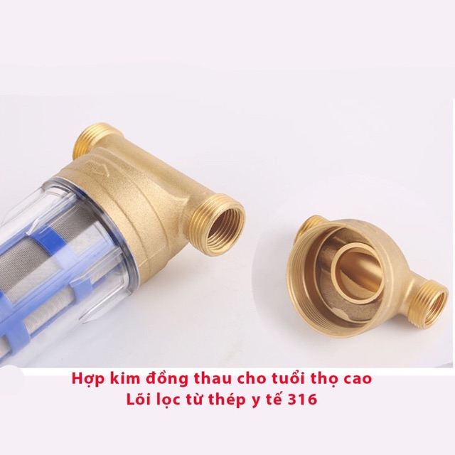 Bộ lọc thô đầu nguồn bằng đồng | BigBuy360 - bigbuy360.vn