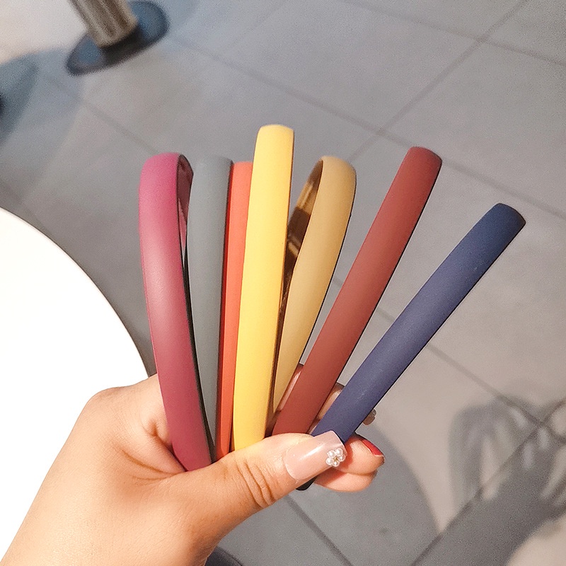 Haimeikang Kẹp Tóc Hàn Quốc Đơn Giản Nhiều Màu Tùy Chọn