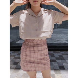 Áo sơ mi trơn tay ngắn (Có ảnh thật)