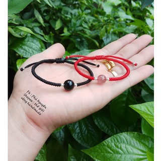 Vòng Tay Đan Dây Mix Đa' Ph-ong Th-ủy ( Ghi trú size cổ tay )