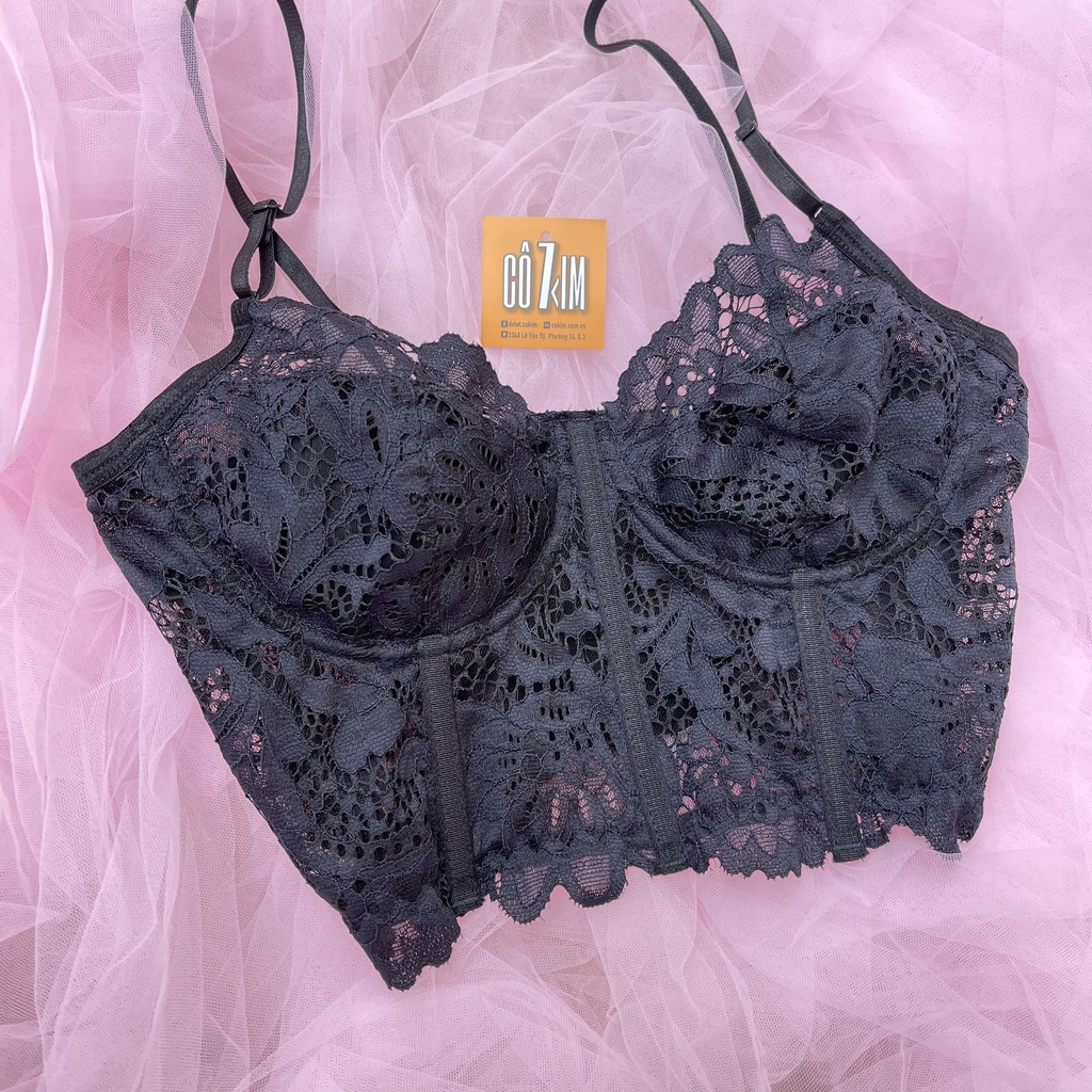 Áo Croset Lesa định hình from ngực có gọng ôm nâng tốt Cô Kim 7 | BigBuy360 - bigbuy360.vn