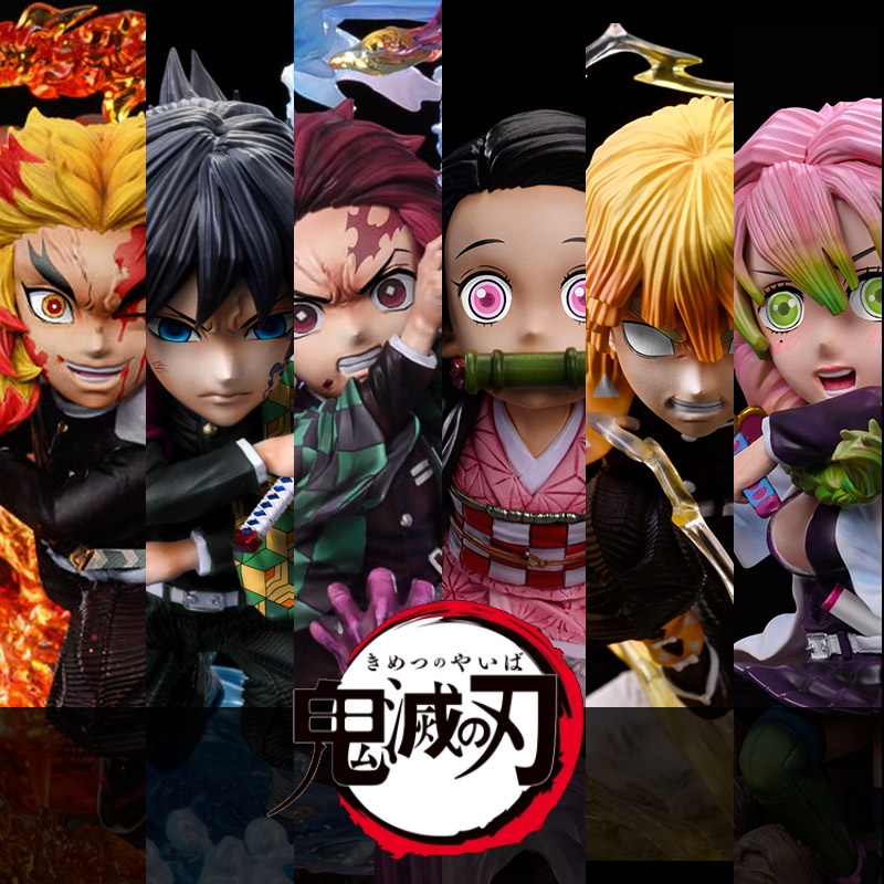 Mô hình Kimetsu No Yaiba figure Demon Slayer Kamado Tanjirou cao 16 cm- figure thanh gươm diệt quỷ