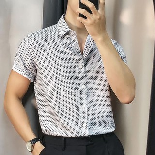 Sơ mi cộc tay họa tiết mát mẻ mùa hè