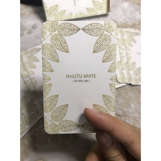Bài thẻ nhắc nhở Haletu White