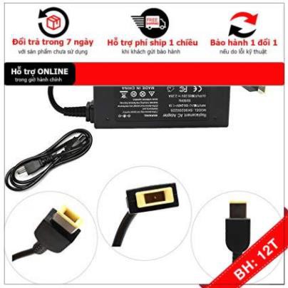 [BH12TH] [- Sạc cho Laptop Lenovo IdeaPad Yoga 11 11e 11s 20V 2.25A chân cắm vuông USB