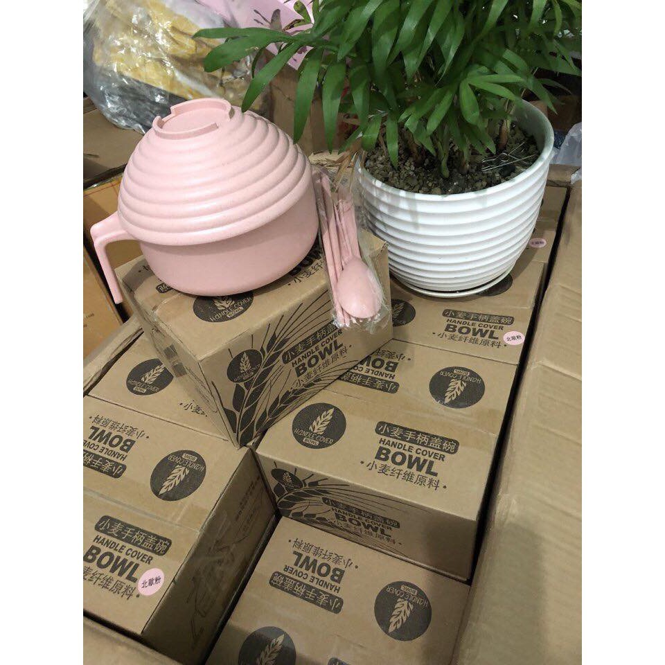 BÁT ĂN MÌ TÔM LÚA MẠCH [TẶNG ĐŨA DĨA VÀ THÌA]