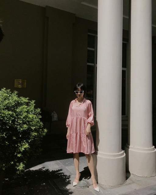 Đầm xoè liền tay lỡ - Peony Dress