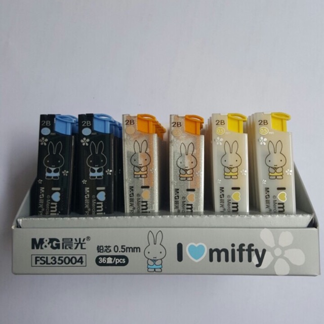 Ruột chì MG 2B ngòi 0.5mm - 0.7mm