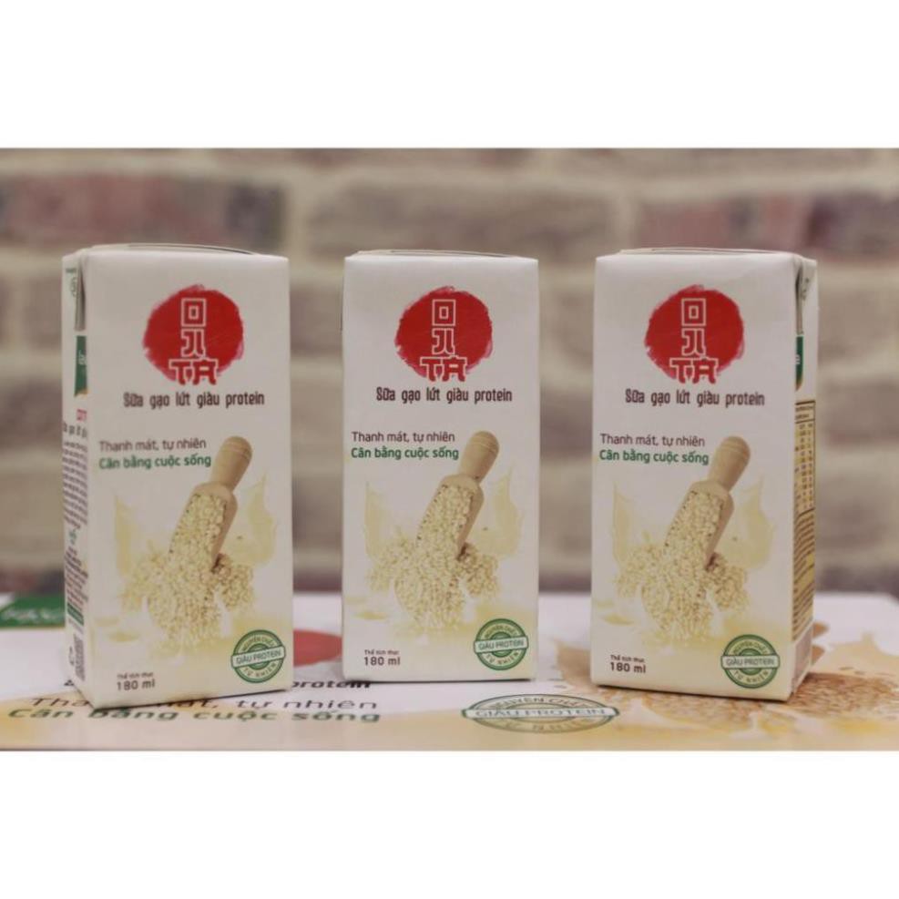 Ojita - sữa gạo lứt giàu protein