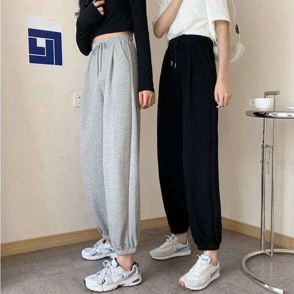 Quần Ống Rộng Nữ Nỉ Bo Chun Form Rộng, Quần Bom Nữ Thời Trang Unisex