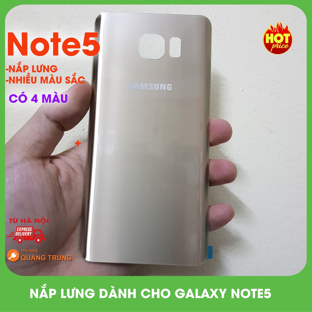 Nắp lưng dành cho samsung galaxy note5,cực đẹp,nhiều màu sắc