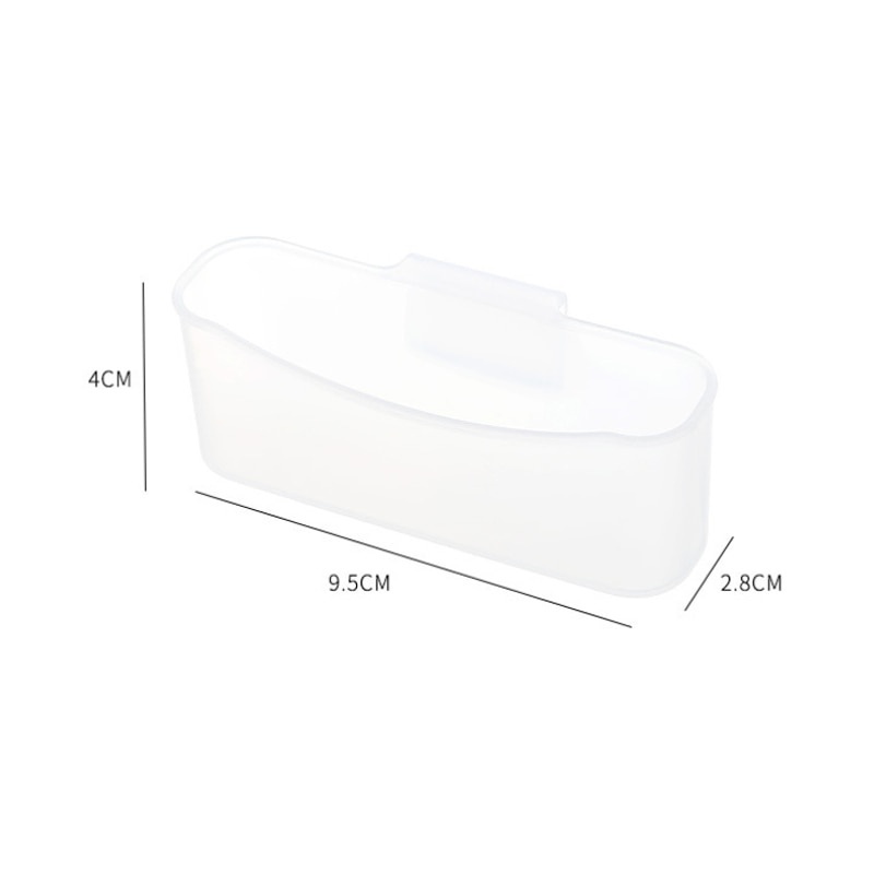 Hộp Đựng Gia Vị Mini Trong Suốt Đa Năng Cho Tủ Lạnh