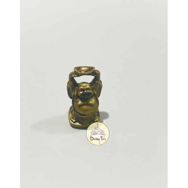 Bộ 6 Tượng Phật Di Lặc Hoan Hỉ Tài Lộc màu đồng