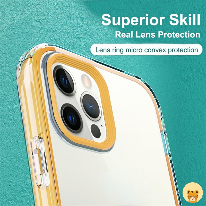 Ốp Điện Thoại TPU Mềm Màu Macaron 3 Trong 1 Cho Oppo A15S Case A16 A3S A15 A9 A5 A31 A53 2020 A74 A54 A12 F9 A92 A52