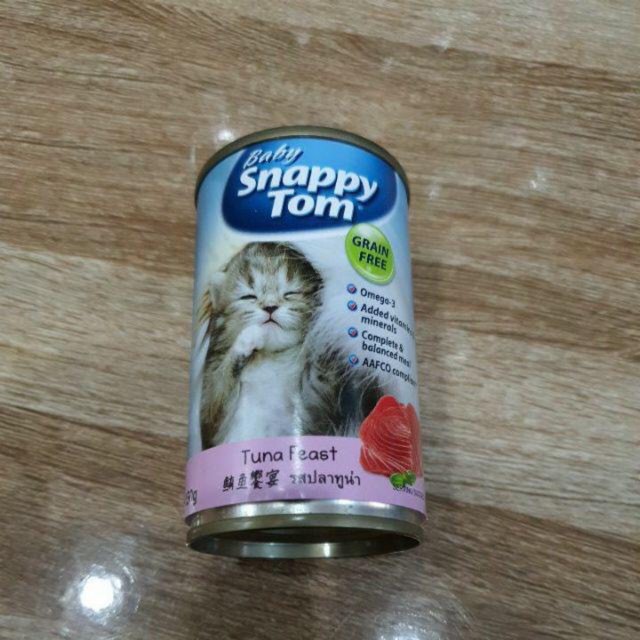 Pate Lon mèo con Baby Snappy Tom 150g