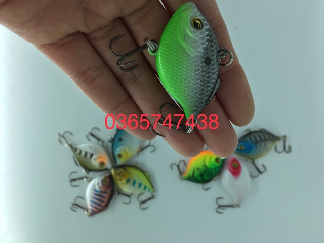 Mồi cá giả có 5bi câu chẽm, cá biển cực nhạy