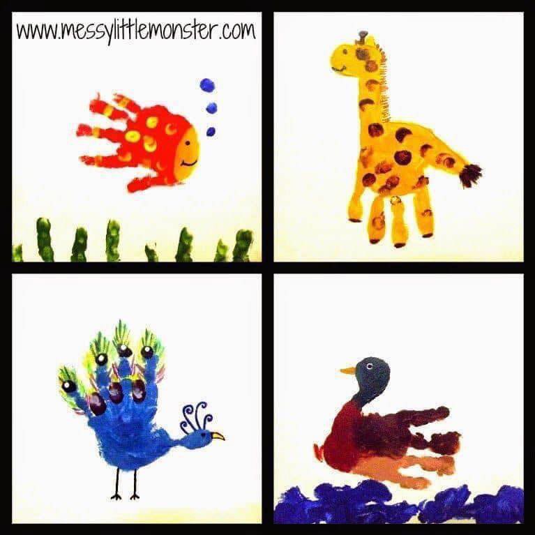 Bộ màu vẽ tay Mideer [HÀNG CHÍNH HÃNG GIÁ TỐT] MIDEER FINGER PAINT