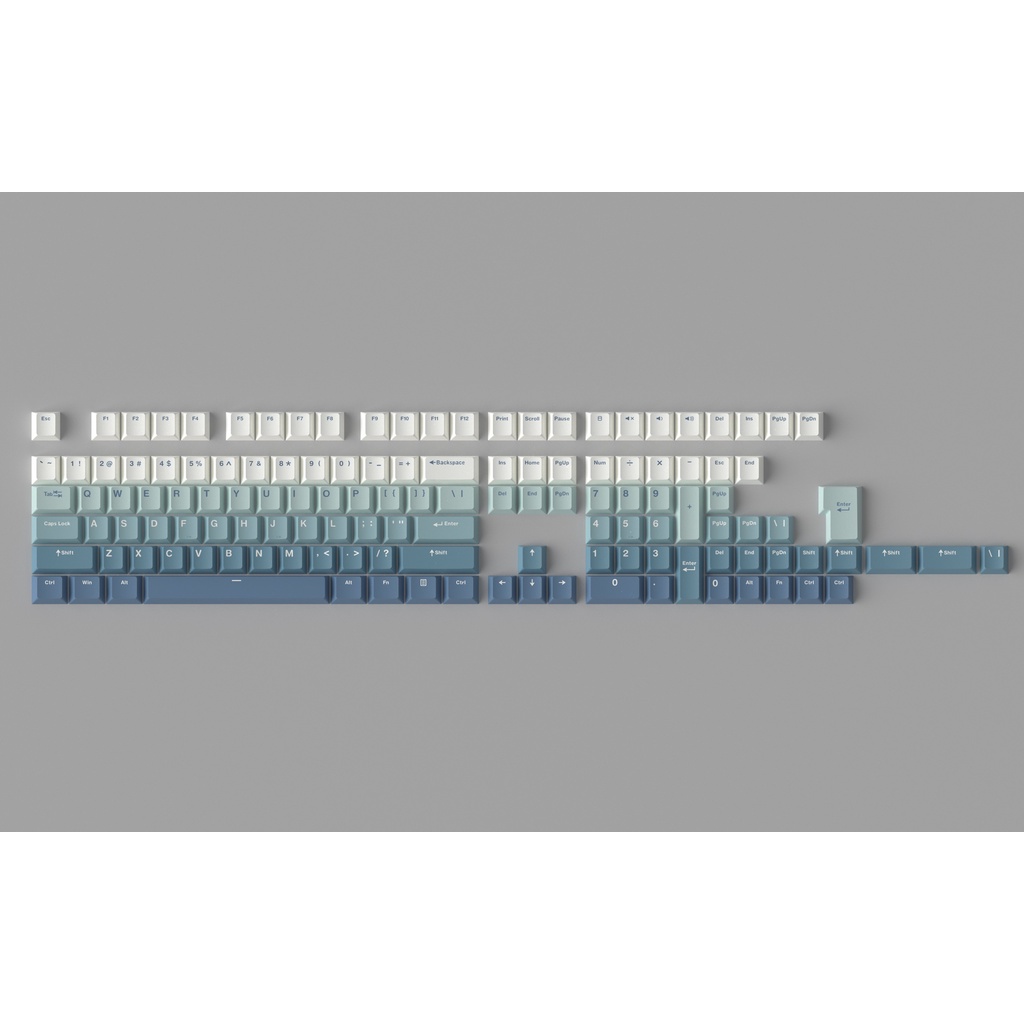 Keycap bàn phím cơ FLCMMK Hidden Fog / Ultramarine / Higanzakura / Metal Heart - Hàng chính hãng