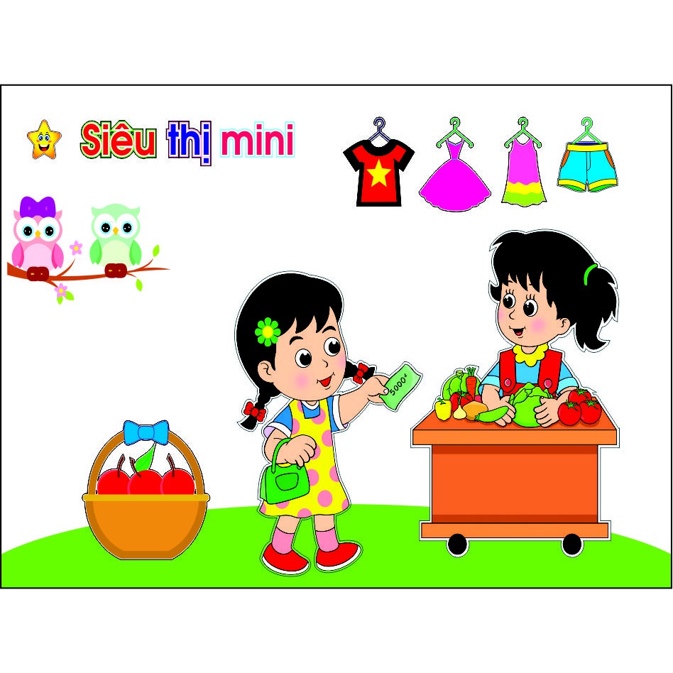 Giảm Giá Tranh Góc Mầm Non - Beecost